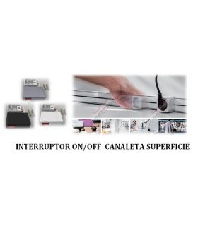 Interruptor ON/OFF Canaleta deslizable. ängel.
