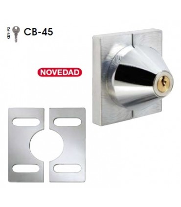 Cerraduras puertas metálicas batientes CB-45 de Keymat