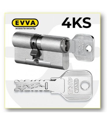 Cilindro Alta seguridad 4KSplus,5 llaves, EVVA