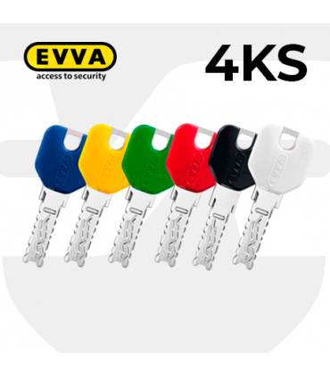 Cilindro Alta seguridad 4KSplus,5 llaves, EVVA