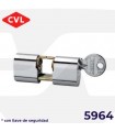 CILINDRO PERFIL OVALADO 5964 con llave de seguridad, CVL