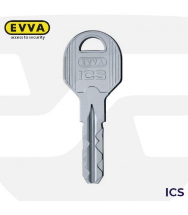 Cilindro Alta seguridad ICS, Perfil Suizo. 5 llaves, EVVA