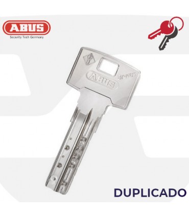 Copia de llave cilindro barras trasversales PR ,  ABUS