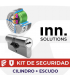 Kit alta seguridad Inn, Cilindro Key Smart, Vds Bz+ con escudo Pro, INN