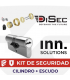 Kit Cilindro alta seguridad Inn Key Smart, Vds Bz+ con escudo magnético, INN Disec