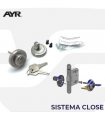 Sistema Close, Muletilla 103CM, llave-condena, manivelas de roseta AYR