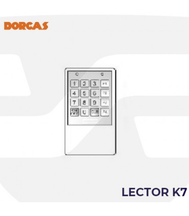 Teclado control usuarios K-72 , DORCAS