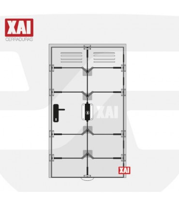 Cerradura de Seguridad puertas trasteros, garajes de XAI