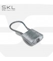Candado electrónico cable de acero PL45X. Sistema IS,sin bateria SKL