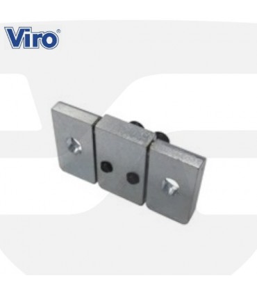 Accesorio fijación puertas basculantes candado "Condor" cilindro europeo, VIRO