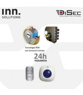 Kit de detección anticipada cerraduras sobreponer para puerta de vivienda, Inn Solutions