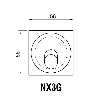 Escudo Magnético DISEC New Line NX3G