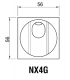 Escudo Magnético DISEC New Line NX4G