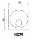Escudo Magnético DISEC New Line NX29