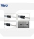 Kit alargamiento barra transversal  mecánica "Spranga",  VIRO