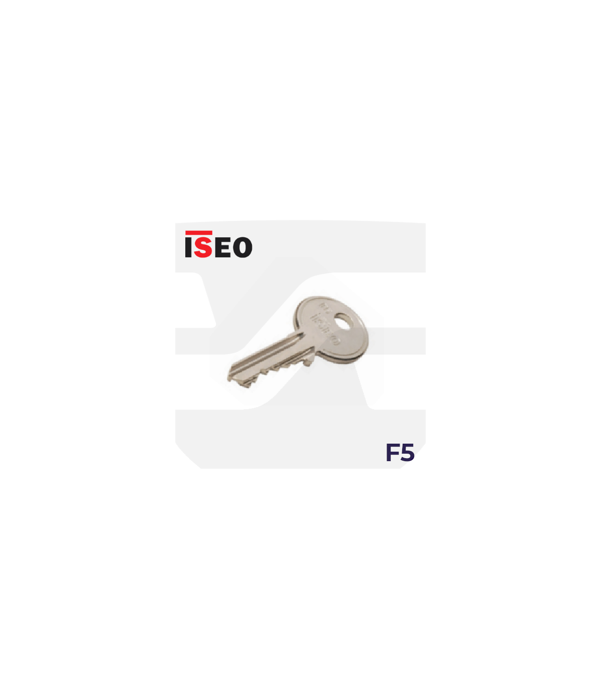 Cilindros de puerta de doble embrague de seguridad F5 Sistemas de golpeo,  taladro, ganzuing y antisiestas, 2.362 in (30+1.181 in), 5 llaves, níquel