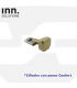 Cilindro alta seguridad Inn Key Smart con pomo CONFORT Vds Bz+, Sistema Key Control,INN