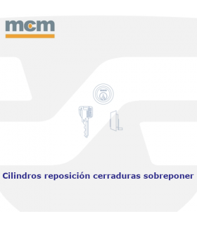 Cilindros reposición cerraduras sobreponer de MCM