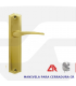 Manivela con placa para cerraduras CR