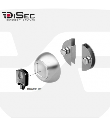 Protección magnética para puertas de cristal, GLM70  de Disec