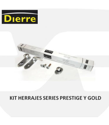 Kit herrajes de las puertas Dierre, series Prestige y Gold