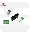 CILINDRO EVO K 22 en negro, Securemme