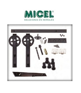 Kit puertas corredera rusticas , Micel