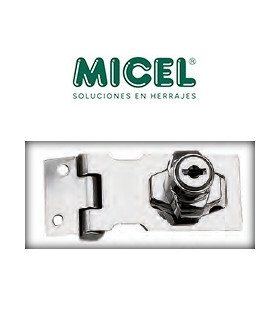Cerradura sobreponer  muebles con hebilla, Micela