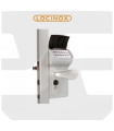 Cerradura Valentino sobreponer con teclado de cancela abatible LOKQY2 de Locinox
