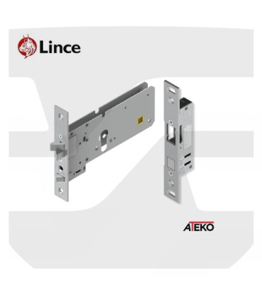 Electrocerradura automática embutir horizontal ATEKO 5557, Lince
