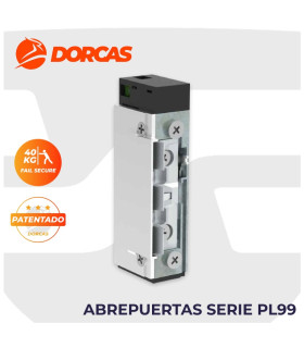 Abrepuertas eléctrico PRELOAD de DORCAS Serie PL99 TOP