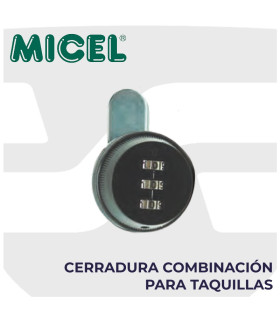 Cerradura de combinación para taquillas, Micel
