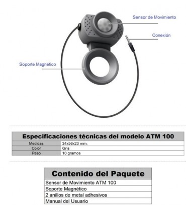 Sensor de Movimiento ATM100, Brinno
