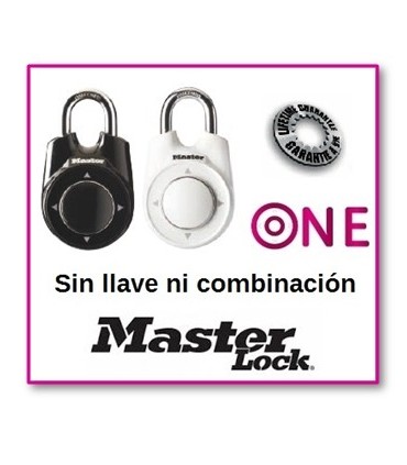 Candado "One" sin llave ni combinación,Master Lock  