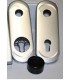 KIT alta seguridad substitución cerradura gorjas de puertas acorazadas por cilidro europeo, MIA