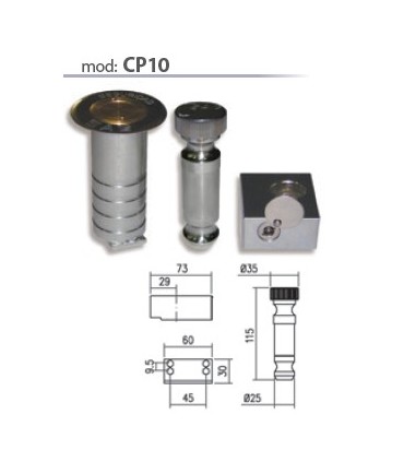Cierre persiana metálica  Serie CP10, CP11 y EP13. SAG Seguridad