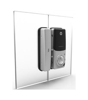 Cerradura digital sobreponer puerta cristal, YDG313. YALE 