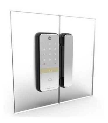 Cerradura digital sobreponer puerta cristal, YDG313. YALE 