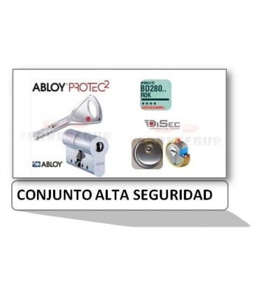 Cilindro Alta seguridad Protec 2 con Escudo Rok , Abloy/Disec