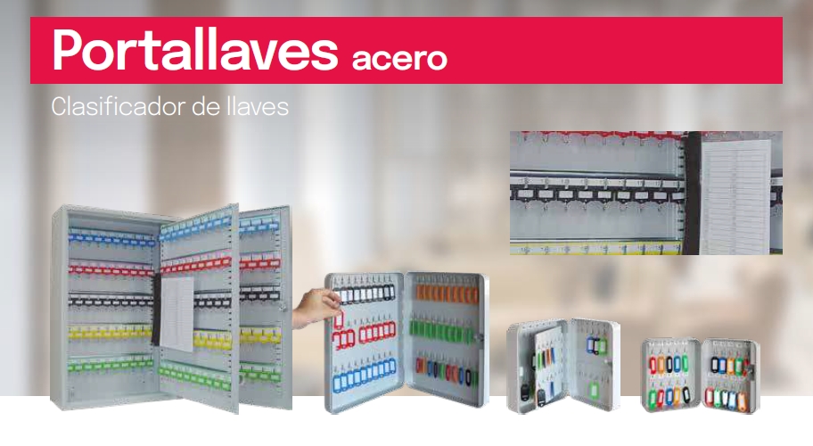btv portallaves acero