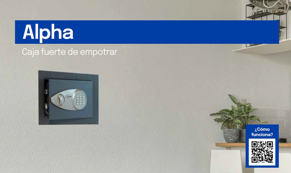 CAJA FUERTE ALPHA EMPOTRAR