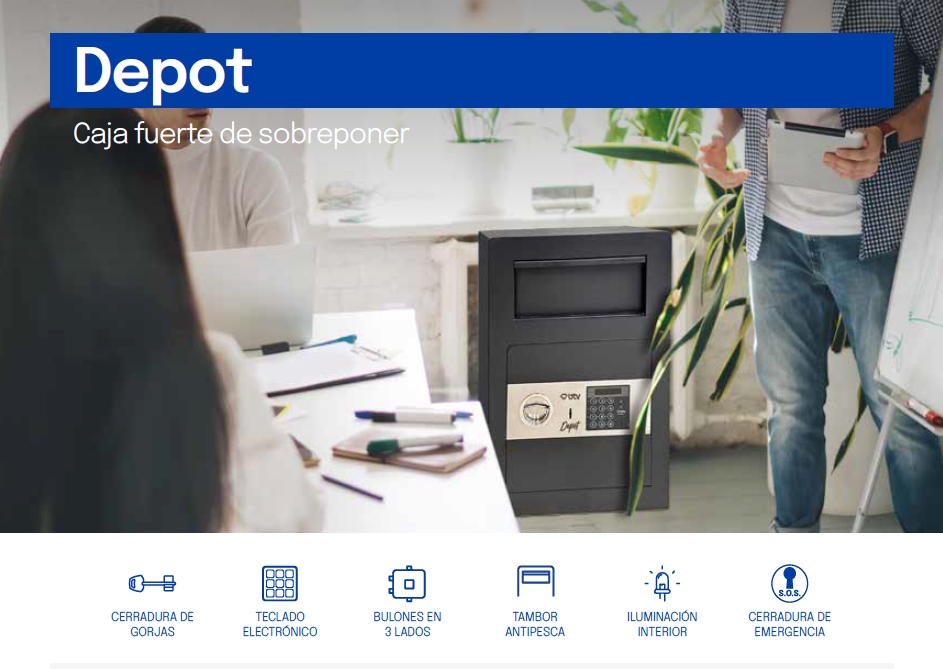 btv caja fuerte DEPOT