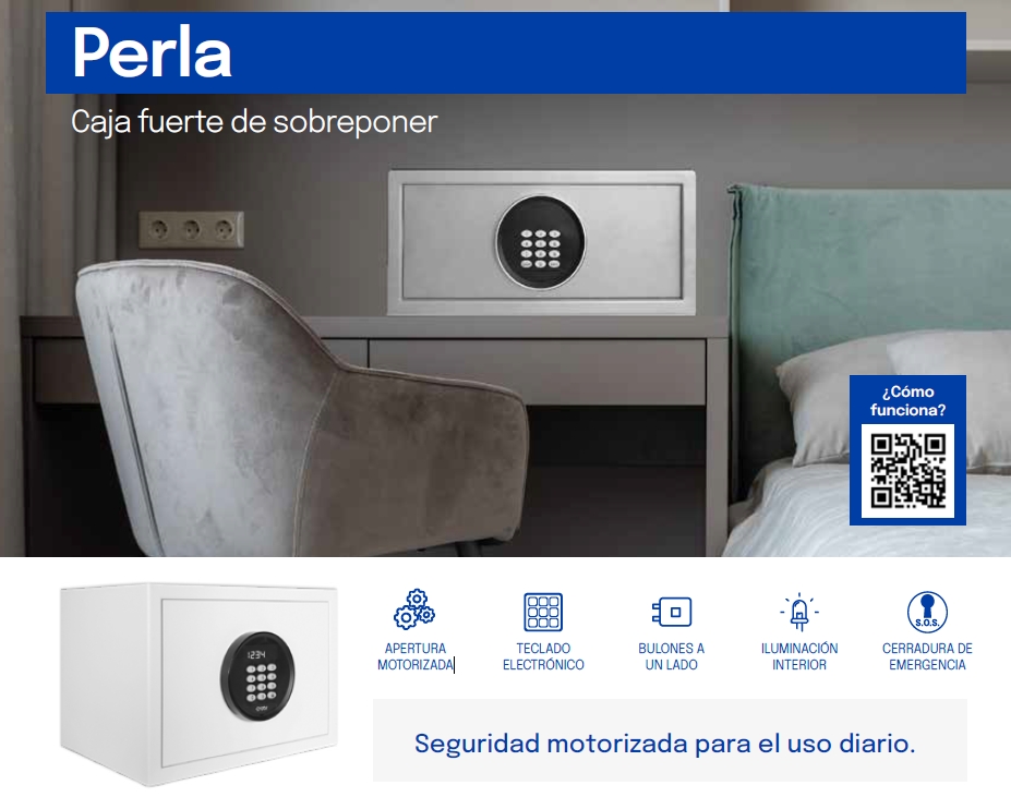 btv caja fuerte Perla