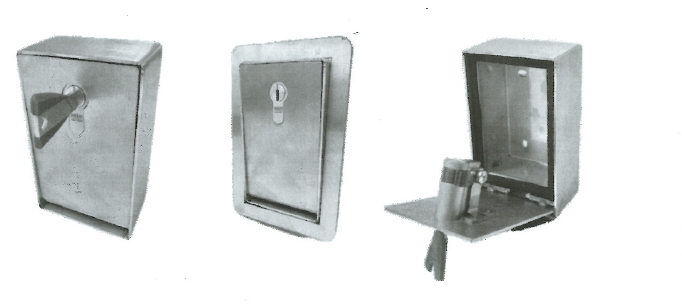 caja guardallaves pe