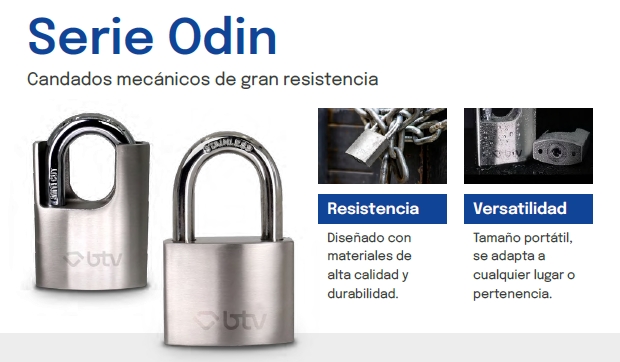BTV CANDADO ODIN