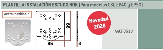sag plantilla instalación escudo rok en cerrojo ep50