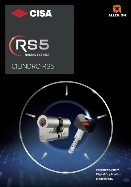 cisa cilindro alta seguridad RS5 radial