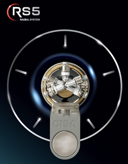 cisa cilindro alta seguridad RS5 radial