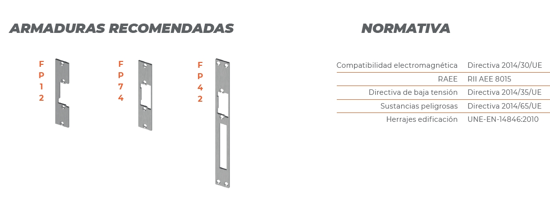 Abrepuertas eléctrico PRELOAD de DORCAS Serie 99PL
