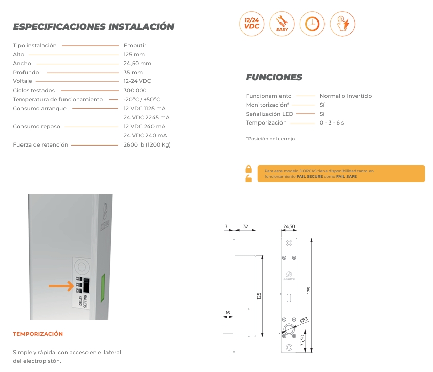 dorcas electrocerradura V7